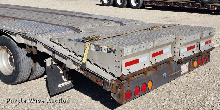 image for item KC9413 2015 Wilson CD-1080  drop deck equipment trailer