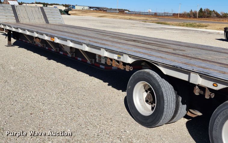 image for item KC9413 2015 Wilson CD-1080  drop deck equipment trailer