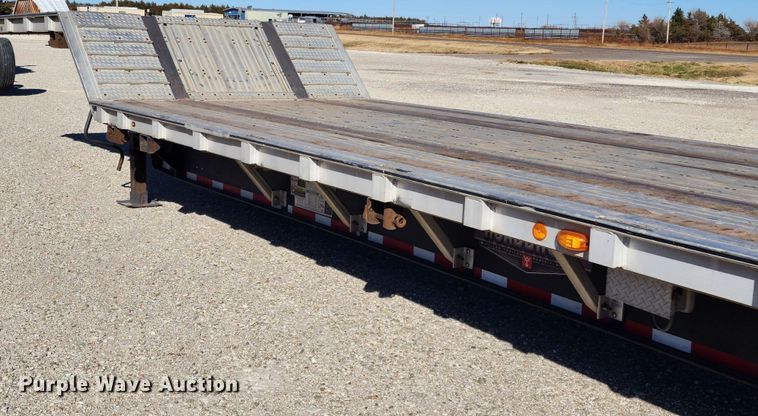 image for item KC9413 2015 Wilson CD-1080  drop deck equipment trailer