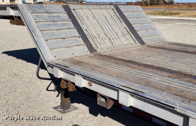 image for item KC9413 2015 Wilson CD-1080  drop deck equipment trailer