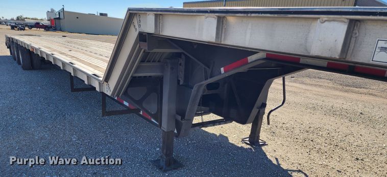 image for item KC9413 2015 Wilson CD-1080  drop deck equipment trailer