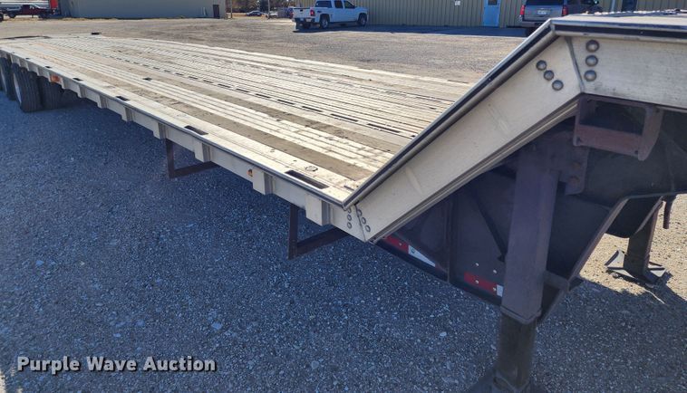 image for item KC9413 2015 Wilson CD-1080  drop deck equipment trailer