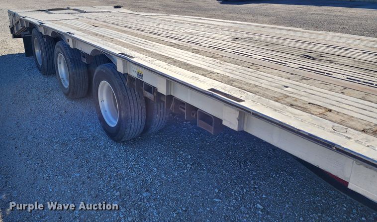 image for item KC9413 2015 Wilson CD-1080  drop deck equipment trailer