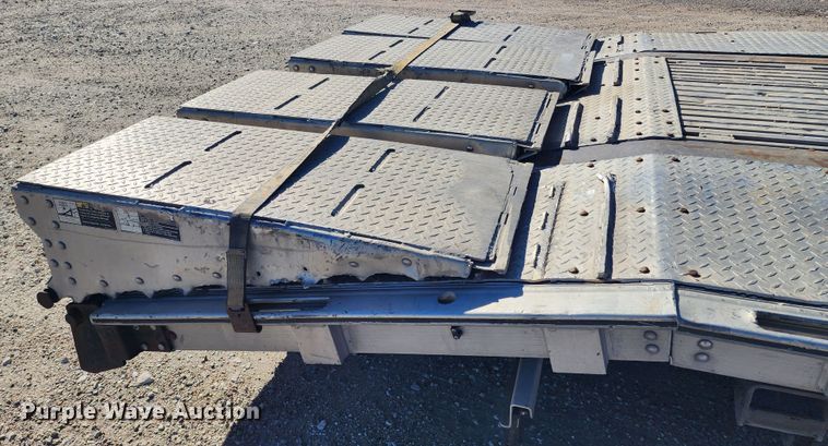 image for item KC9413 2015 Wilson CD-1080  drop deck equipment trailer