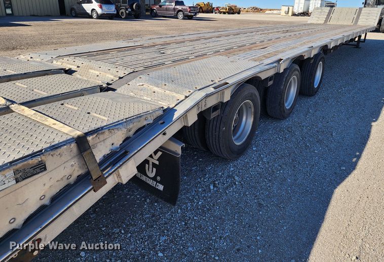 image for item KC9413 2015 Wilson CD-1080  drop deck equipment trailer