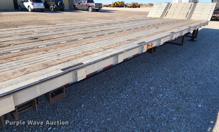 image for item KC9413 2015 Wilson CD-1080  drop deck equipment trailer