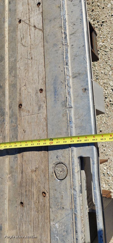 image for item KC9413 2015 Wilson CD-1080  drop deck equipment trailer