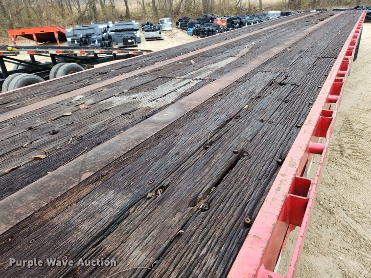 image for item KT9556 1989 Great Dane GPS-245  flatbed trailer