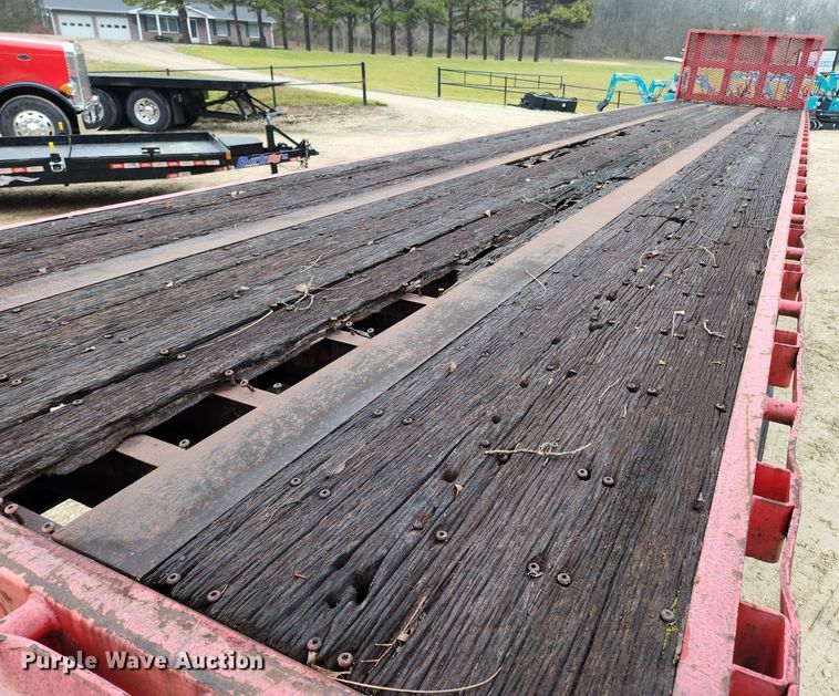 image for item KT9556 1989 Great Dane GPS-245  flatbed trailer