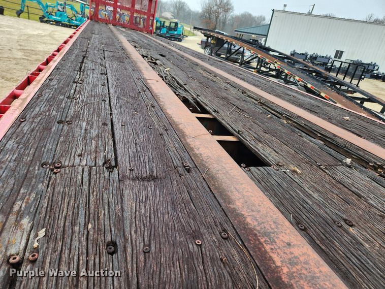 image for item KT9556 1989 Great Dane GPS-245  flatbed trailer