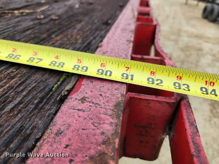 image for item KT9556 1989 Great Dane GPS-245  flatbed trailer