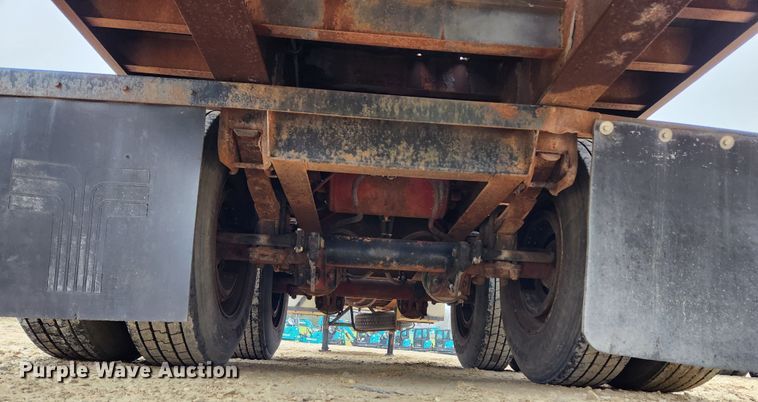 image for item KT9556 1989 Great Dane GPS-245  flatbed trailer