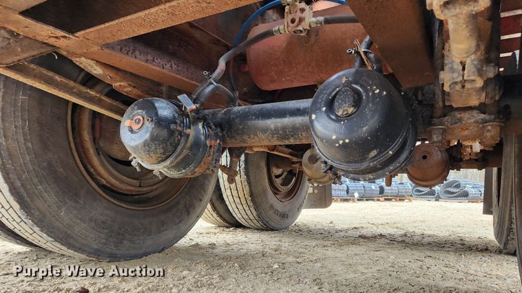 image for item KT9556 1989 Great Dane GPS-245  flatbed trailer