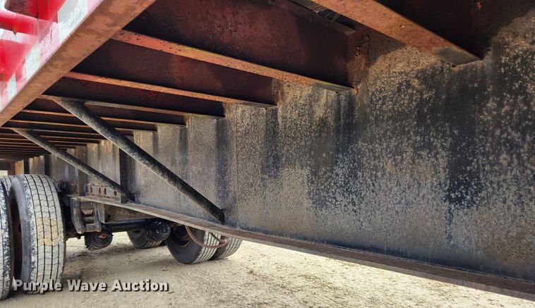 image for item KT9556 1989 Great Dane GPS-245  flatbed trailer