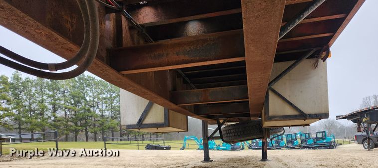 image for item KT9556 1989 Great Dane GPS-245  flatbed trailer