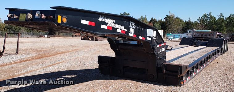 image for item LK9344 2011 Eager Beaver 55GSL  lowboy equipment trailer