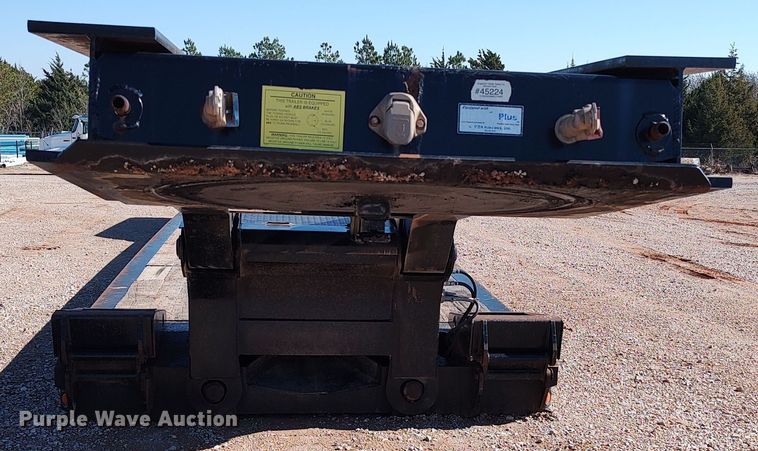 image for item LK9344 2011 Eager Beaver 55GSL  lowboy equipment trailer