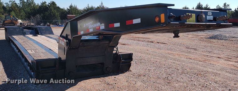 image for item LK9344 2011 Eager Beaver 55GSL  lowboy equipment trailer