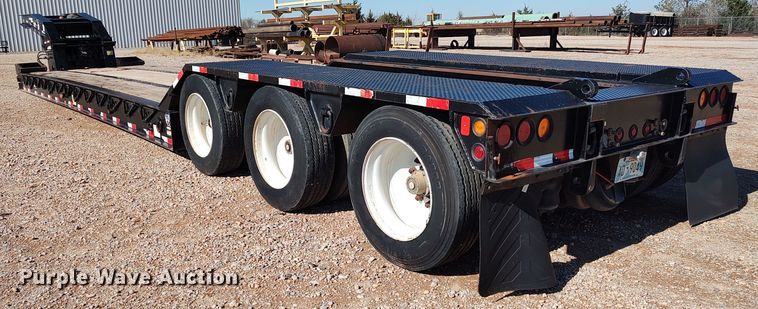 image for item LK9344 2011 Eager Beaver 55GSL  lowboy equipment trailer