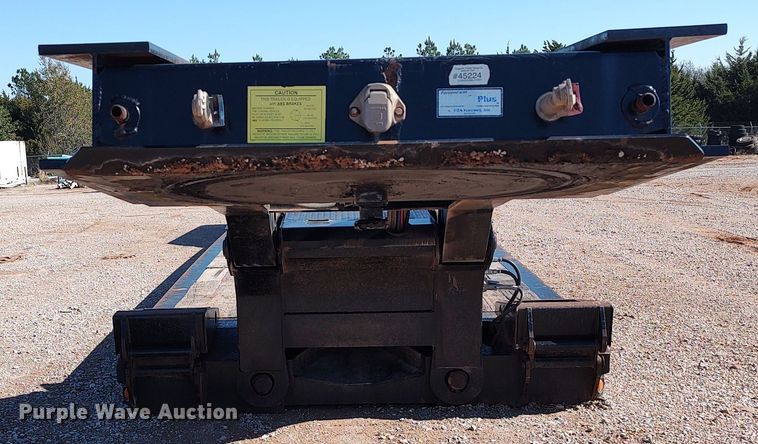 image for item LK9344 2011 Eager Beaver 55GSL  lowboy equipment trailer