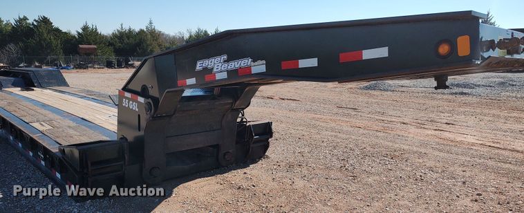image for item LK9344 2011 Eager Beaver 55GSL  lowboy equipment trailer