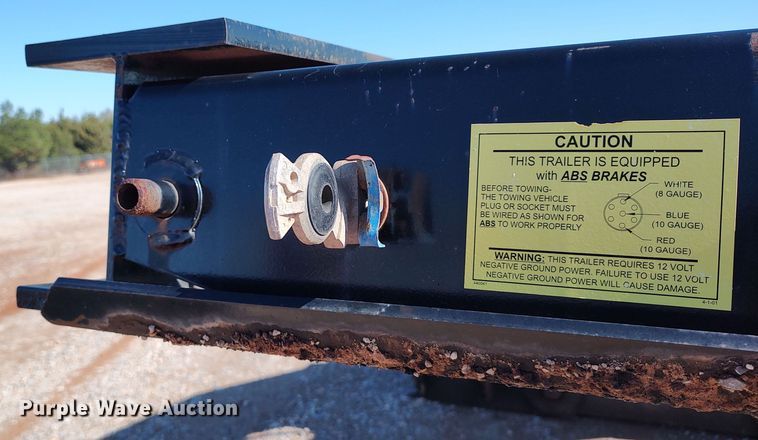 image for item LK9344 2011 Eager Beaver 55GSL  lowboy equipment trailer