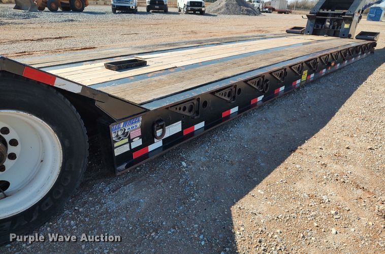 image for item LK9344 2011 Eager Beaver 55GSL  lowboy equipment trailer