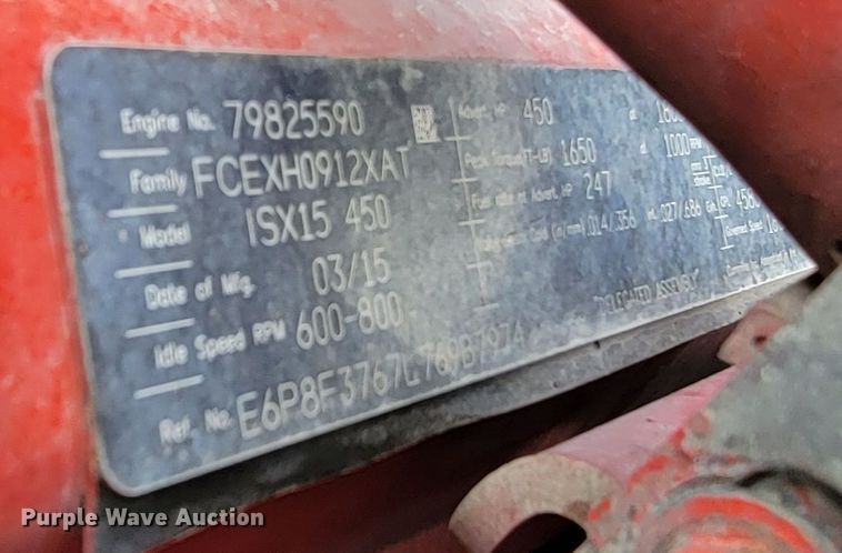 image for item LL9755 2016 Kenworth T680  semi truck