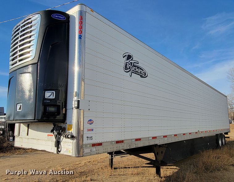 image for item LL9758 2014 Utility 3000R refrigerated van trailer