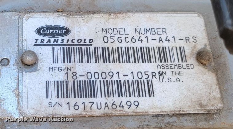 image for item LL9758 2014 Utility 3000R refrigerated van trailer