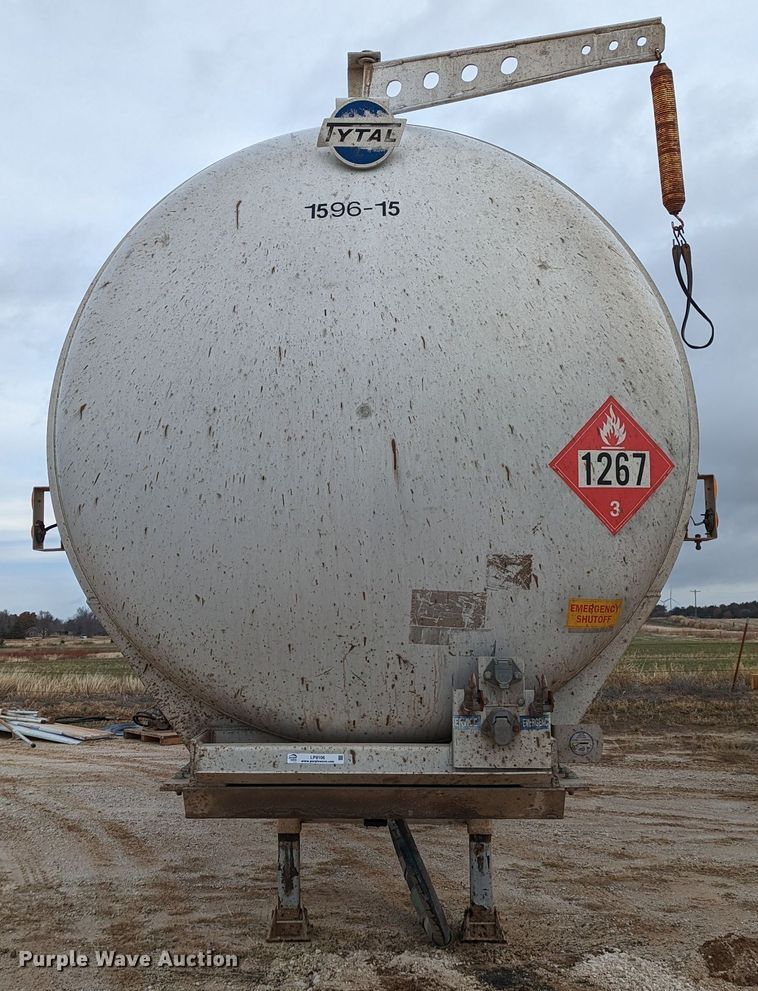 image for item LP9106 2012 TyTal 2BBL  tank trailer