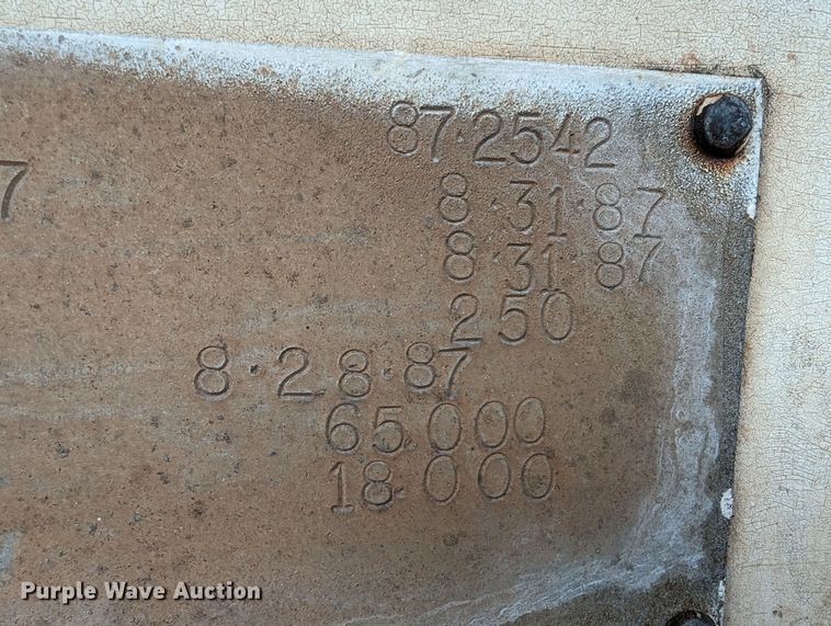 image for item LP9107 1987 VIM  tank trailer