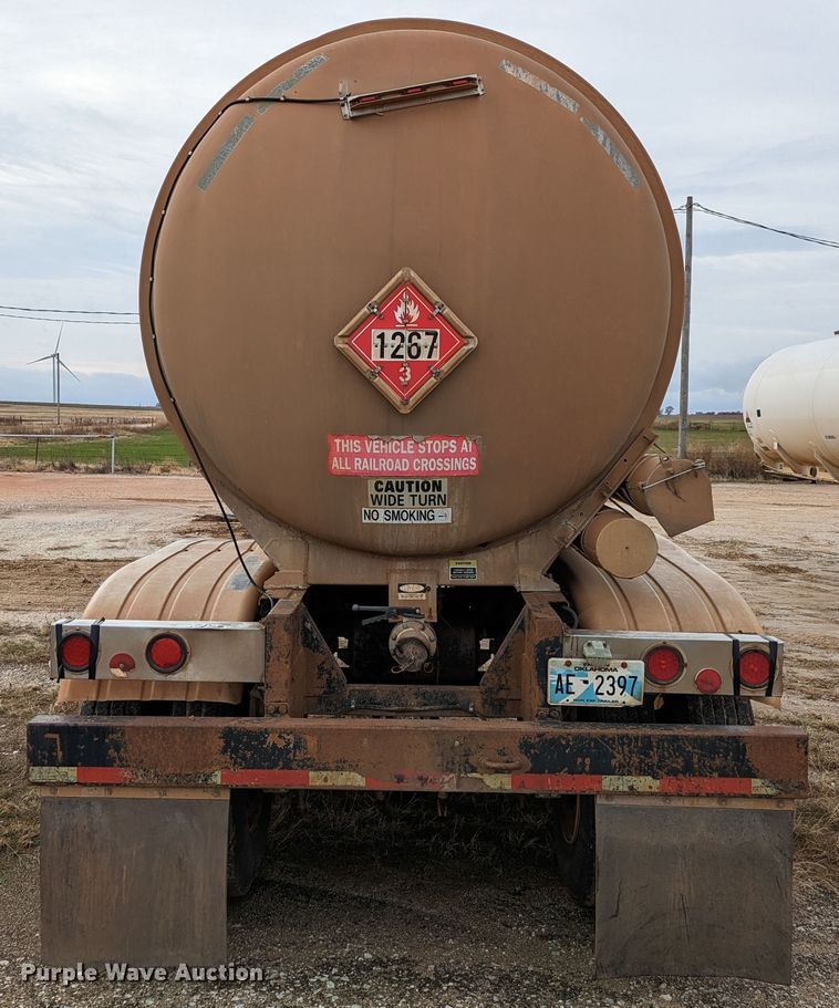 image for item LP9108 1981 Polar  tank trailer