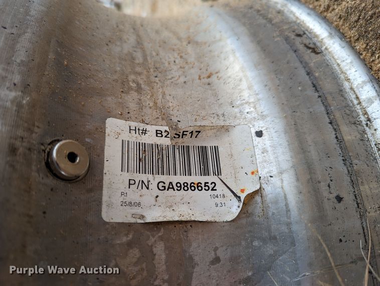 image for item LP9110 (5) 24.5" 10 lug aluminum wheels