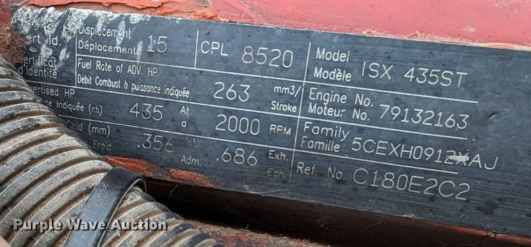 image for item LP9139 2008 Peterbilt 386  semi truck