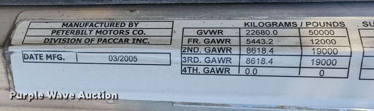 image for item LP9148 2006 Peterbilt 379  semi truck