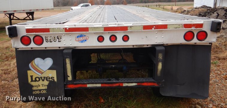 image for item LT9010 1998 Utility FS2CHA  flatbed trailer
