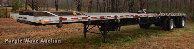 image for item LT9011 1999 Transcraft Eagle  flatbed trailer