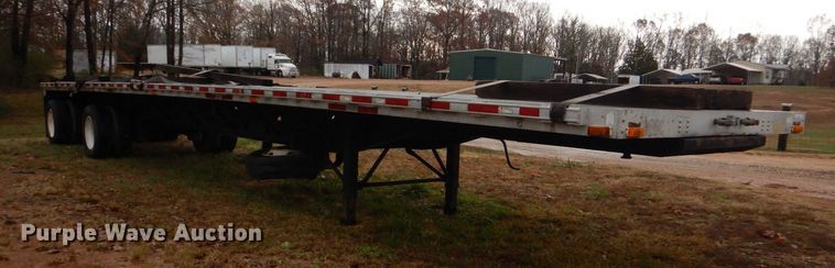 image for item LT9011 1999 Transcraft Eagle  flatbed trailer