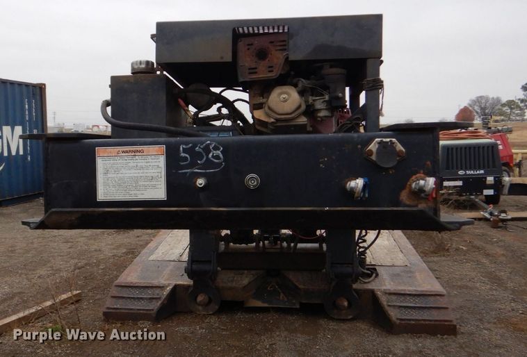 image for item LT9012 2007 Pitts LB55-24D  lowboy equipment trailer