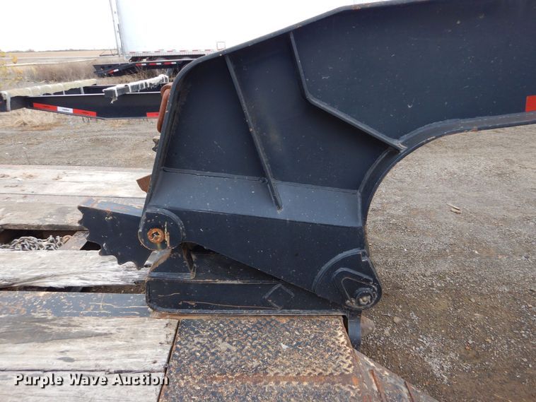 image for item LT9012 2007 Pitts LB55-24D  lowboy equipment trailer