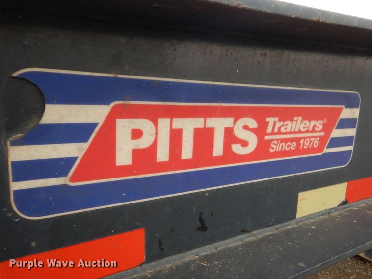 image for item LT9012 2007 Pitts LB55-24D  lowboy equipment trailer