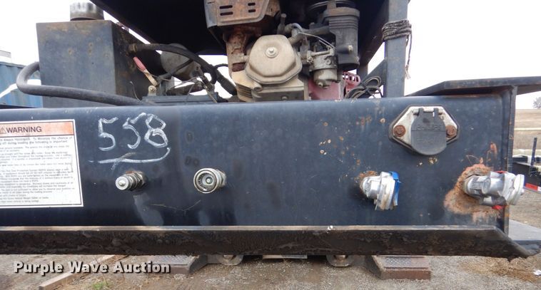 image for item LT9012 2007 Pitts LB55-24D  lowboy equipment trailer