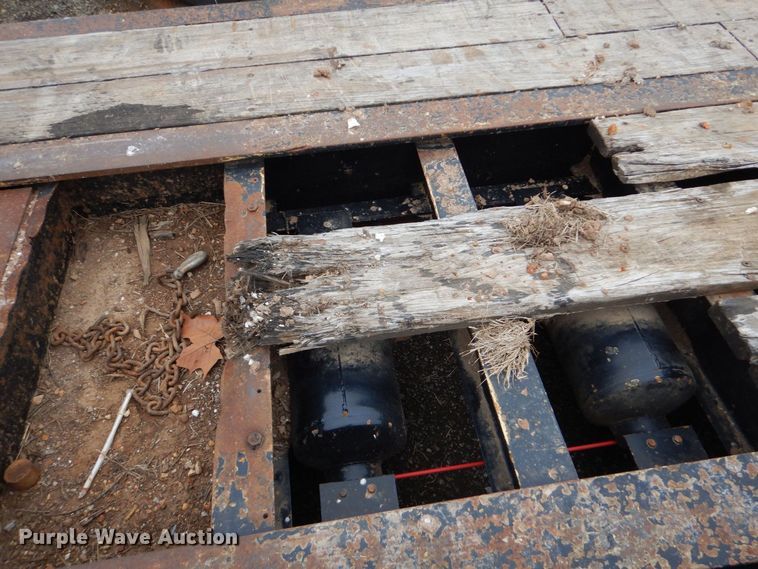 image for item LT9012 2007 Pitts LB55-24D  lowboy equipment trailer