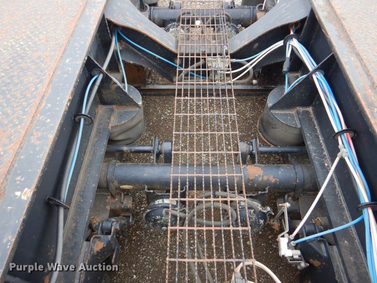 image for item LT9012 2007 Pitts LB55-24D  lowboy equipment trailer