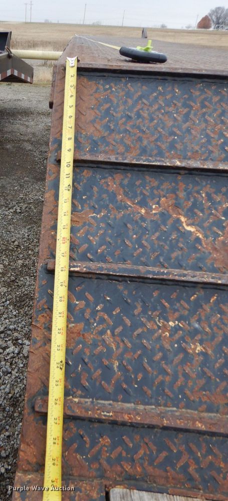 image for item LT9012 2007 Pitts LB55-24D  lowboy equipment trailer