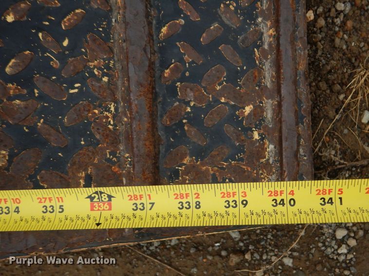 image for item LT9012 2007 Pitts LB55-24D  lowboy equipment trailer