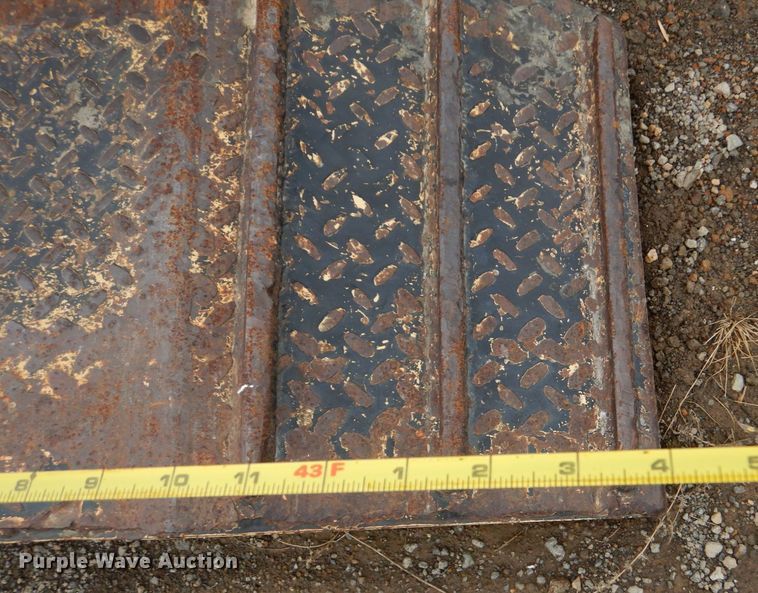 image for item LT9012 2007 Pitts LB55-24D  lowboy equipment trailer