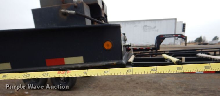 image for item LT9012 2007 Pitts LB55-24D  lowboy equipment trailer