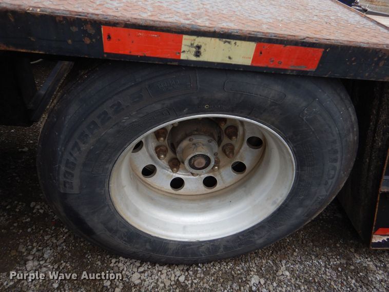 image for item LT9012 2007 Pitts LB55-24D  lowboy equipment trailer